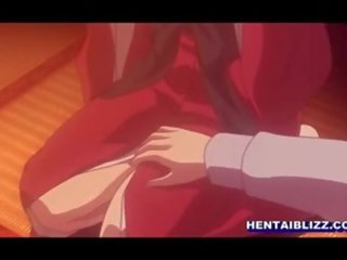 Bigtit jap cartoon gets licking her wetpussy and riding shaft