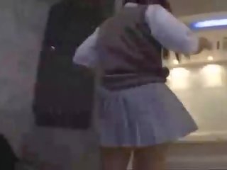 Komaj nedolžen najstnice japonsko šola ljubica prikaži ji ozko panty !